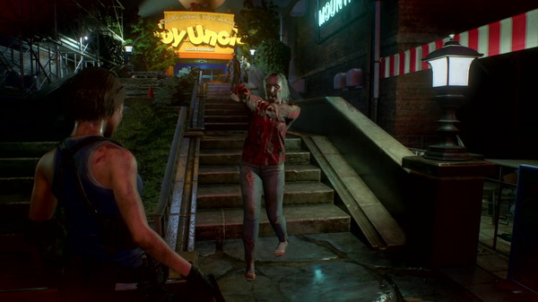 "Resident Evil RE3" انتبه إلى أزياء الكسالى المواطن! 90s دعونا نلاحظ المظهر العصري والمثير للولايات المتحدة 28 الصورة / الصورة