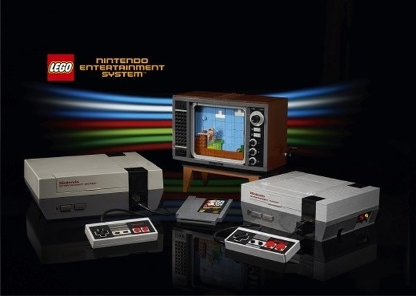 الإعلان عن نظام LEGO Nintendo Entertainment للكبار الذي يعيد إنتاج Famicom "NES" وCRT TV! مغامرات "Lego Mario" القادمة داخل التلفاز