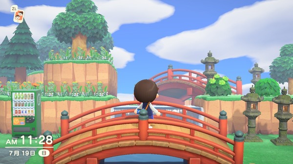 قام فنانو المانجا المحببين بتعيين الإعدادات الخلفية على "الجزيرة المعاد ذاتيا" من "Atsumare Animal Crossing"