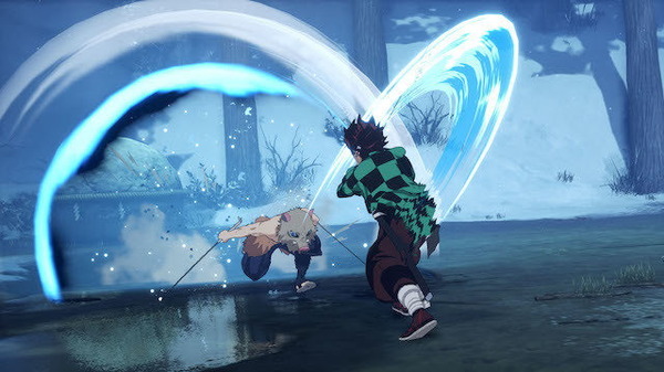 "Demon Blade Hinokami Fan Fan" 2VS2 هي معركة فريق التبديل التي "تحارب" أثناء تبديل الشخصية