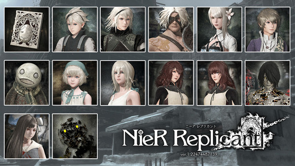 قبل الإصدار ، "Nier Replicant Ver.1.2247487139 ..."