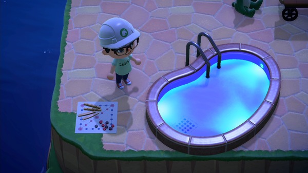 سيتم العثور على "Atsumare Animal Crossing" في حمام أو حمام سباحة! ؟ الصورة الخامسة / الصورة التي حاولت إدخال أثاث مختلف