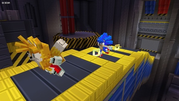 المحتوى القابل للتنزيل "Minecraft" "Sonic the Hedgehog" الذي يحتفل بالذكرى الثلاثين لتأسيس Sonic يبدأ توزيع الصورة/الصورة التاسعة