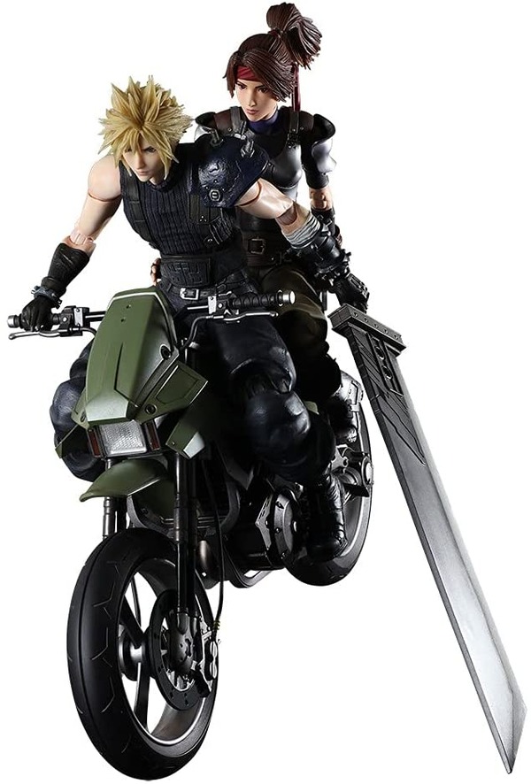 يظهر شخصية "Play Arts Kai" من "FF7 Remake intergrade"