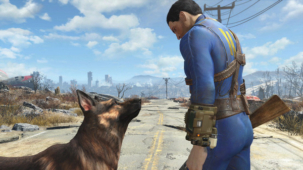 وفاة كلب نموذجي من لعبة Dogmeat ``Fallout 4'