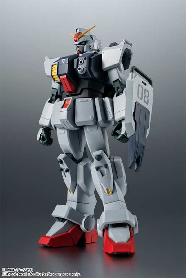 "Gundam 08 Platoon" RX-79 (G) Action Figure مع "Robot Soul Ver. Anime"! الصورة الثانية / الصورة