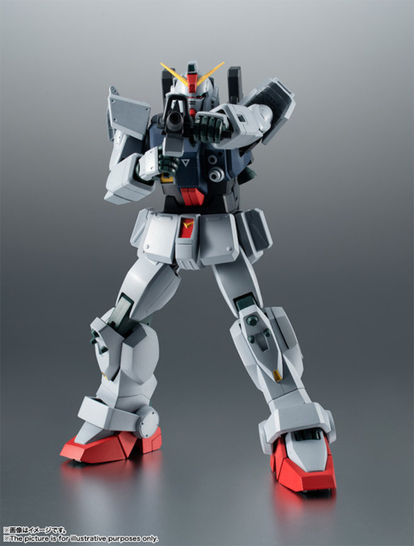 "Gundam 08 Platoon" RX-79 (G) Action Figure مع "Robot Soul Ver. Anime"! الصورة الرابعة / الصورة