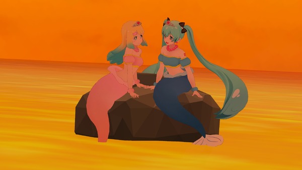 دعنا نقضي في نهاية الصيف مع Hatsune Miku 