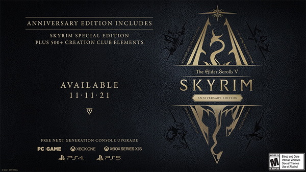 أعلنت "Skyrim" 10Anniversary Edition! أضف أكثر من 500 محتوى فريد ، مثل الأبراج المحصنة والرؤساء ، الصورة / الصورة الثانية