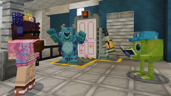 ظهر "عالم ديزني" في "Minecraft"! الصورة الرابعة / صورة توزيع خريطة التعاون التي يمكن أن تستمتع أيضًا بالثان الكبير ، الجبل ، إلخ.