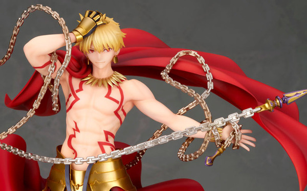 "FGO" Gilgamesh (Archer) هو شخصية في زي إعادة الإصلاح الثالث! درع Gold Pika هو وجود يعاني من العين مع تعبير ملون معدني التاسع صورة / صورة