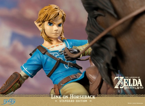 ظهر حوالي 170،000 ين "The Legend of Zelda Botw" و "Link" تمثال! حوالي 56 سم في الارتفاع ، الصورة الثامنة عشر / الصورة لكل طبق قوي عبر الحصان الكبير