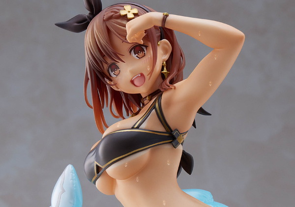 "Trace Sunburn Trace" بقوة مدمرة رائعة! يتم تضمين "Liza" Black Swimsuit Figure Figure المبهج "Liza" Black Swimsuit Figure 