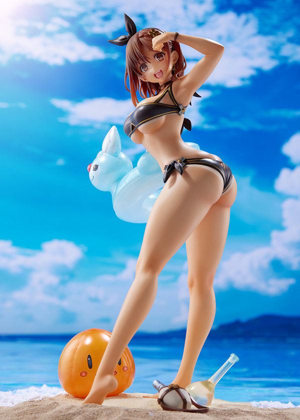 "Trace Sunburn Trace" بقوة مدمرة رائعة! يتم تضمين "Liza" Black Swimsuit Figure Figure المبهج "Liza" Black Swimsuit Figure 