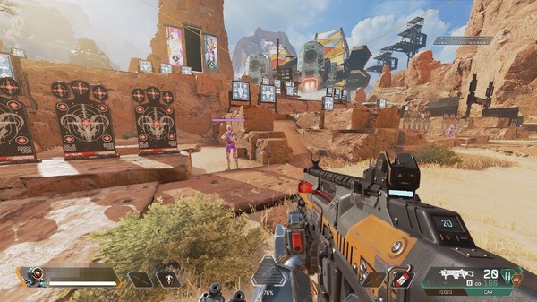 لقد عادت لعبة ``Apex Legends'' 1v1 في ميدان الرماية! أصبح من الممكن الآن إسقاط العدو، وحتى إذا كنت متأكدًا من قتله، فسوف يعود إلى الحياة على الفور مع سلامة الصورة/الصورة الثانية