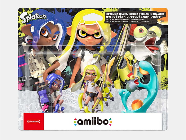 سيتم عقد مبيعات اليانصيب "Splatoon 3" "amiibo" في Nintendo TOKYO! جميع الأنواع الثلاثة متاحة، بالإضافة إلى الصورة/الصورة الأولى "المجموعة الثلاثية".