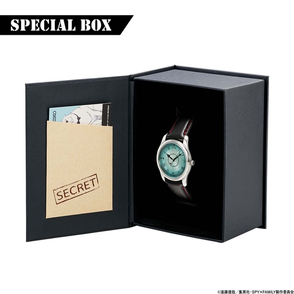 "Spy Family" X "Seiko" Collaboration Watch تبدأ! صورة عائلة Furger ، 2000 كميات محدودة الصورة / الصورة