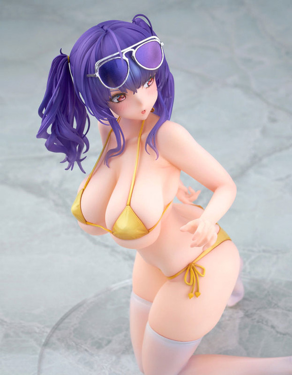 "Azulene" Skined Skin "Pola" Swimsuit Figure ، يتم قبول التحفظات! مستنسخة تمامًا إلى انقباض الخصر والتقاط الفوتوغرافية السادسة الغنية