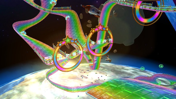 في جولة Mario Kart ، نسخة "Rainbow Road" Wii Version؟ المستخدمون الذين يبكون بالحنين ، وبعض الأصوات تريد إضافتها إلى "8dx"