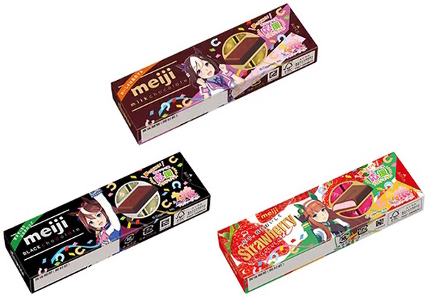 سيتم إصدار منتجات "Uma Musume" x "Meiji" الجديدة اليوم، الرابع والعشرين! يتعاون Supe وTeio وSuzuka في سلسلة "Stick Pack".