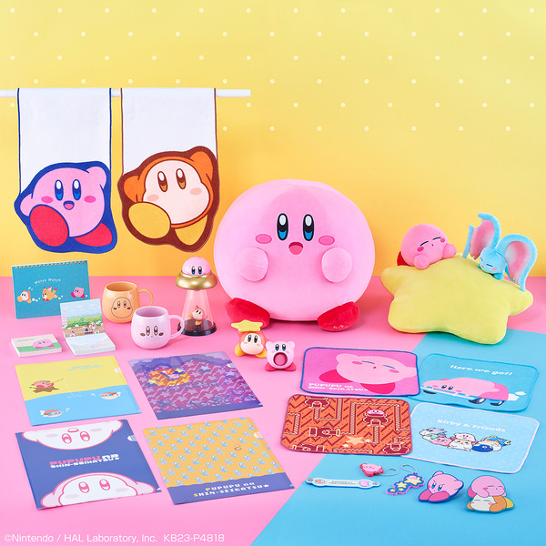 Ichiban Kuji "Kirby of the Stars Pupupu Shinseikatsu☆" معروض للبيع اليوم، الثاني والعشرون! تشكيلة مكونة من 23 عنصرًا مليئة بالجاذبية