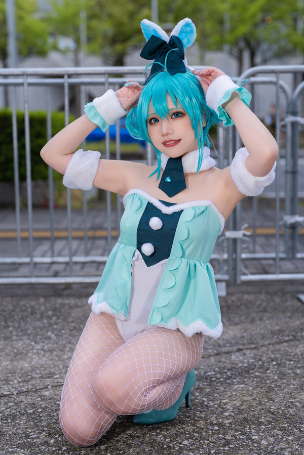 [Cosplay] يتحدث عن "Nico Super" ، Hatsune Miku! mikubanny مع شعر زلابية لطيف حقا! الطبقة الشهيرة Maiyo [7 صور] الصورة / الصورة السابعة
