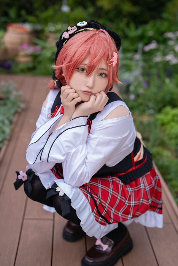 ظهر [Cosplay] في Horo Live's Shrine Maiden Idol ، Sakura Miko! طبقة مميزة Riko Pin [8 صور] الصورة / الصورة السادسة