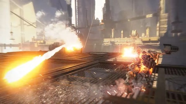 لقطات جديدة من أسلوب اللعب "ARMORED CORE VI FIRES OF RUBICON"