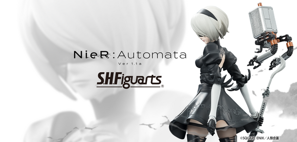 من أنيمي التلفزيون "Nier Automata ver1.1a" ، "2B" هو شخصية متحركة! يحقق وضع ديناميكي ، مثل ركلة عالية يمكن رؤية الفخذين