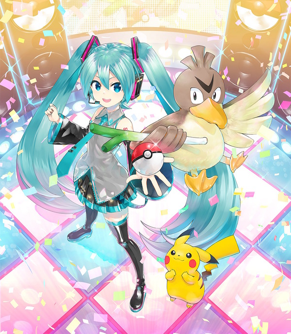 تم تحديد التعاون بين "Pokemon" و"Hatsune Miku"! 18 رسمًا توضيحيًا لميكو يرتدي زي المدرب، و18 مقطع فيديو موسيقي آخر سيتم إصدارها بالتسلسل الصورة/الصورة الثانية