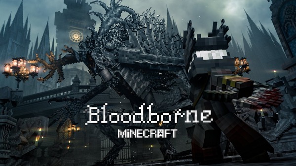 هل سيتم إعادة إنشاء "Bloodborne" بالكامل في "Minecraft"؟ الصورة/الصورة الأولى تصور المعركة المميتة مع "وحش رجل الدين" بجودة رائعة.