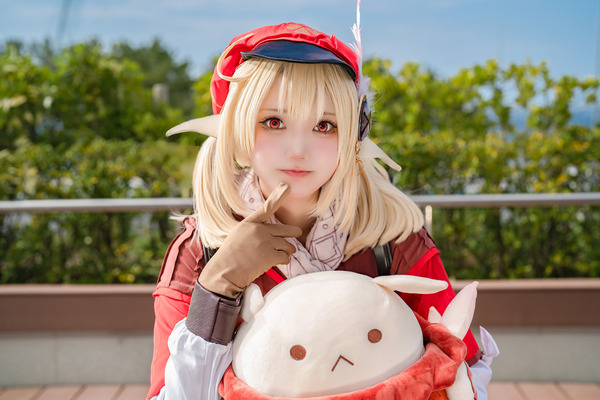 [cosplay] الطين "harajin" النشط هو لطيف! في السماء الزرقاء ، "Doka!"