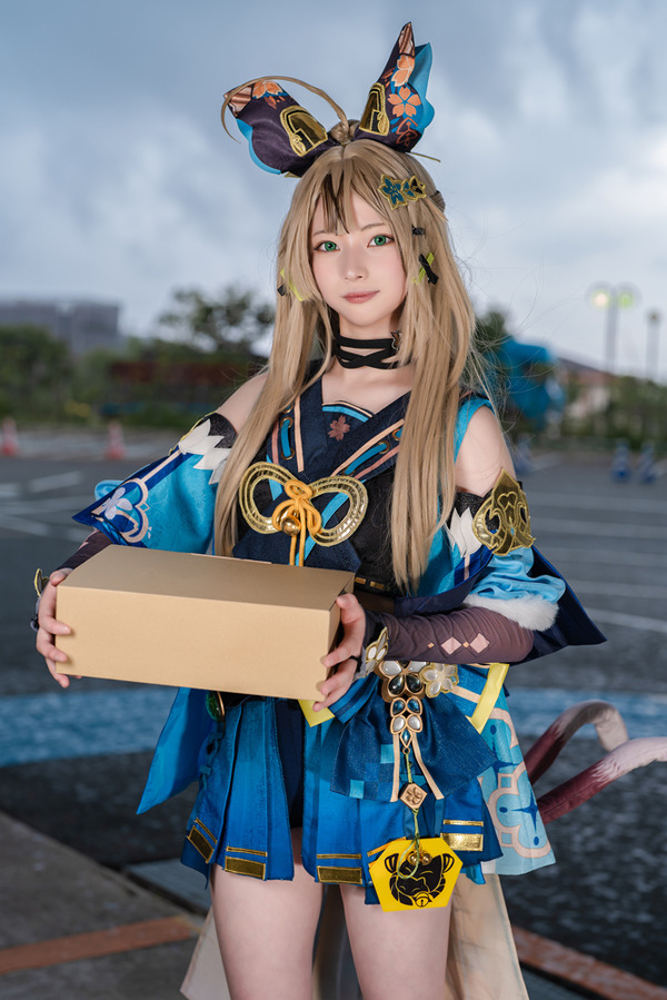 [cosplay] يتم تسليم خدمة توصيل الذهب في Lightning ، خدمة التوصيل "الجميلة" إلى قبة Fukuoka Paypay! طبقة مميزة yuzu [9 صور] الصورة / الصورة السابعة