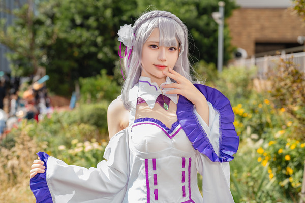 [كوسبلاي] "Re:Zero" شعر إيميليا الفضي جميل! طبقة الجمال ميدورينو [8 صور] الصورة الأولى/الصورة