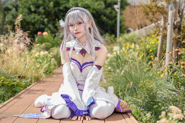 [كوسبلاي] "Re:Zero" شعر إيميليا الفضي جميل! طبقة الجمال ميدورينو [8 صور] الصورة السابعة