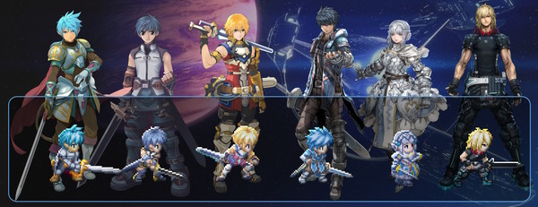 "Star Ocean Second Story R" هو أحدث فيديو لـ "Ten"! الصورة الثانية عشرة / صورة للمشاركين في الأبطال المتتاليين و "NewGame +"
