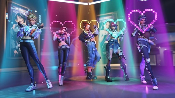 "Overwatch 2" Collaboration Le Sserafim مقابلة! ساكورا يلعب لمدة 48 ساعة أو أكثر منذ قرار التعاون ، Eunchae هي الصورة / الصورة الرابعة خلال ممارسة Battist