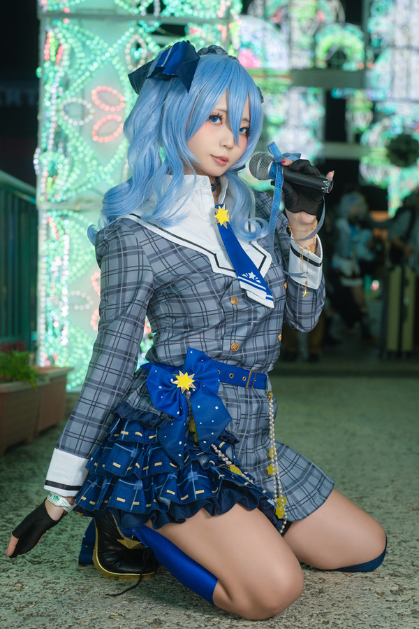 [cosplay] holomen الشعبية التي تشرق في إضاءة متوفرة! "Fuwamoko" ، "Akutan" ، "Porridge" ، "Sui 
