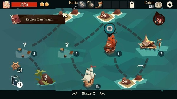 سيتم إصدار لعبة بطاقات القراصنة روجلايك "Pirates Outlaws" نسخة PS4/نسخة Switch في 15 فبراير 2024! الإبحار في البحار الخطرة ومعارك الورق مع الخارجين عن القانون والقراصنة الصورة/الصورة السابعة