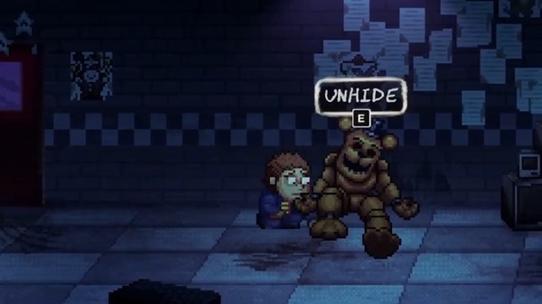 تم تسريب المقطع الدعائي لفيلم الرعب الأمني للذكرى العاشرة لفيلم ``Five Nights at Freddy's: Into The Pit'' وتم الإعلان عن وجوده... سيكون للعمل التذكاري لفيلم الرعب الشهير عنوان ثنائي الأبعاد الصورة الثانية/ صورة