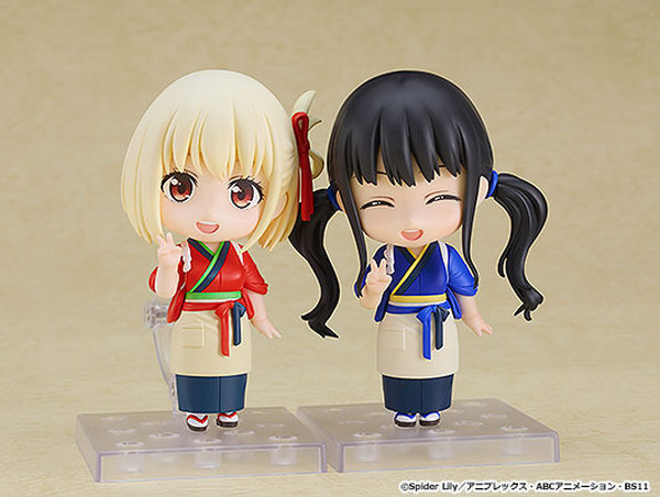 زي "Lycoris Recoil" Senzoku وTakina's Cafe Rikolico متوفر الآن باسم Nendoroids! أصبحت "بارفيه الشوكولاتة الساخنة" موضوعًا ساخنًا أيضًا
