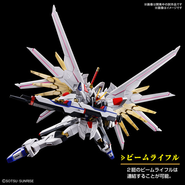 تم الإعلان عن الأسلحة النارية الجديدة "Mighty Strike Freedom Gundam" من فيلم "Gundam SEED"! السيوف المزدوجة المجهزة بالسيوف الحقيقية رائعة جدًا