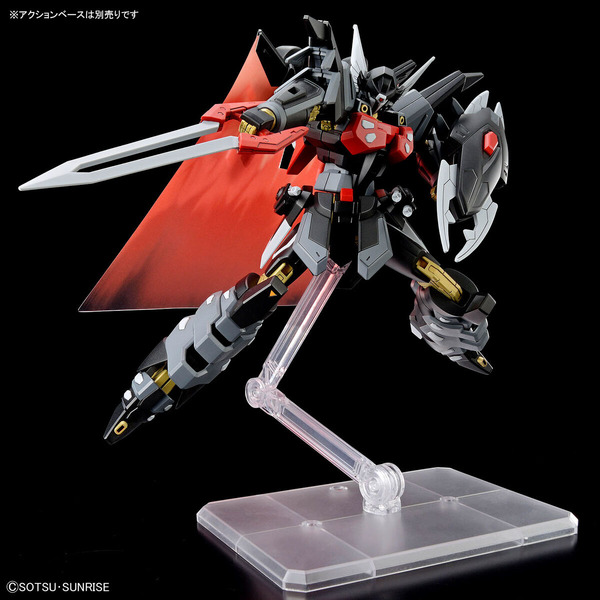 إصدار فيلم "Gundam Seed" New Gunpla "Hg Black Knight Scode Shiva" معروض للبيع! الصورة الثامنة / صورة عباءة الشعاع المميزة تشرق