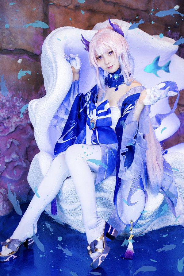 [Cosplay] "Harajin" أحد أكثر الشخصيات شعبية "Coral Palace Sea Sea"! انظر إلى الطبقات الجميلة في متابعة الجمال الرائع لمزار عذراء [40 صورة] 37 صورة / صورة