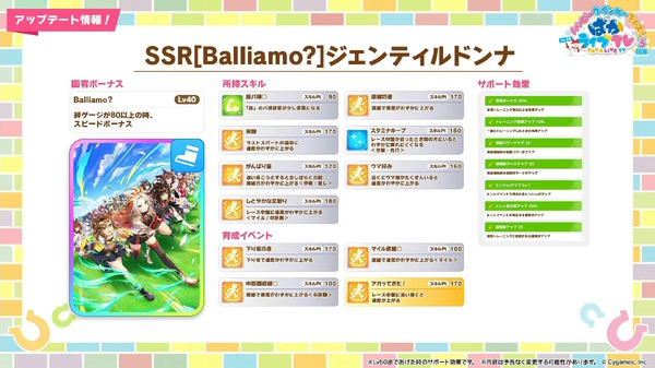 الذكرى الثالثة لـ "Uma Musume" هي الإعلان الرسمي لفتاة الحصان الجديدة "Orfevre" و "Gentildonna"! في أقرب وقت ممكن ، ظهرت الصورة / الصورة الرابعة في اللعبة