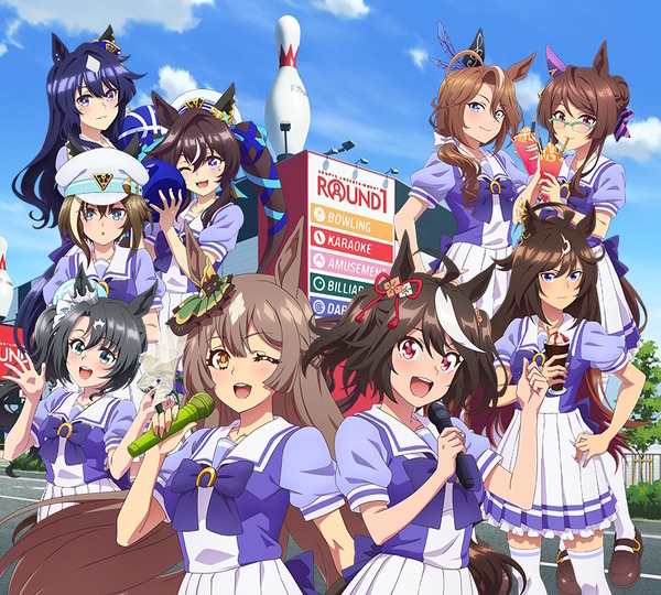 الصورة الثانية / صورة أنيمي التلفزيون "Uma Musume 3rd Phase" هي تعاون مع الجولة الأولى ، Swargran Sisters ، الصور الثانية والصور التي رسمها تسعة أشخاص في المجموع.