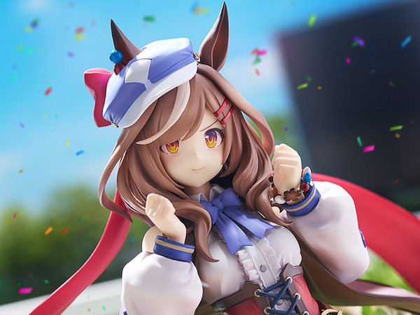 "Machikanetanhuiza" من "Uma Musume"، والتي يمكنها أيضًا تكوين وجه "Ei، Ei، Mun!"، أصبحت الآن شخصية 1/7! إنه منحوت في وضع خالي من الهموم والحيوية وهو يرتدي زي المنافسة، بانباكا تيلتوتو.