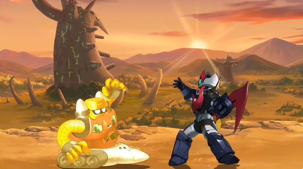 عرض دعائي جديد للعبة القتال الروبوتية الخارقة "Iron Saga VS" بمشاركة Getter Robo! هجوم التحرير والسرد البروتيني الصورة الثالثة / الصورة