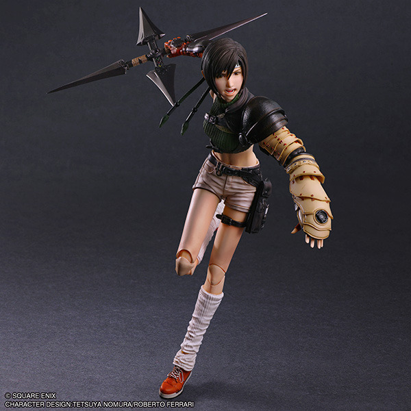 البطن الذي يظهر بجرأة مثير! ``PLAY ARTS Kai Yuffie Kisaragi'' من ``FF7 Rebirth'' يقبل الآن الحجوزات