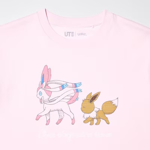 تم إصدار "Pokemon" X "Uniqlo" الجديد! "Eeve &amp; Ninfia" و "Cairyu" لطيفون في "Sketch Style" ، الصورة / الصورة التاسعة عشر